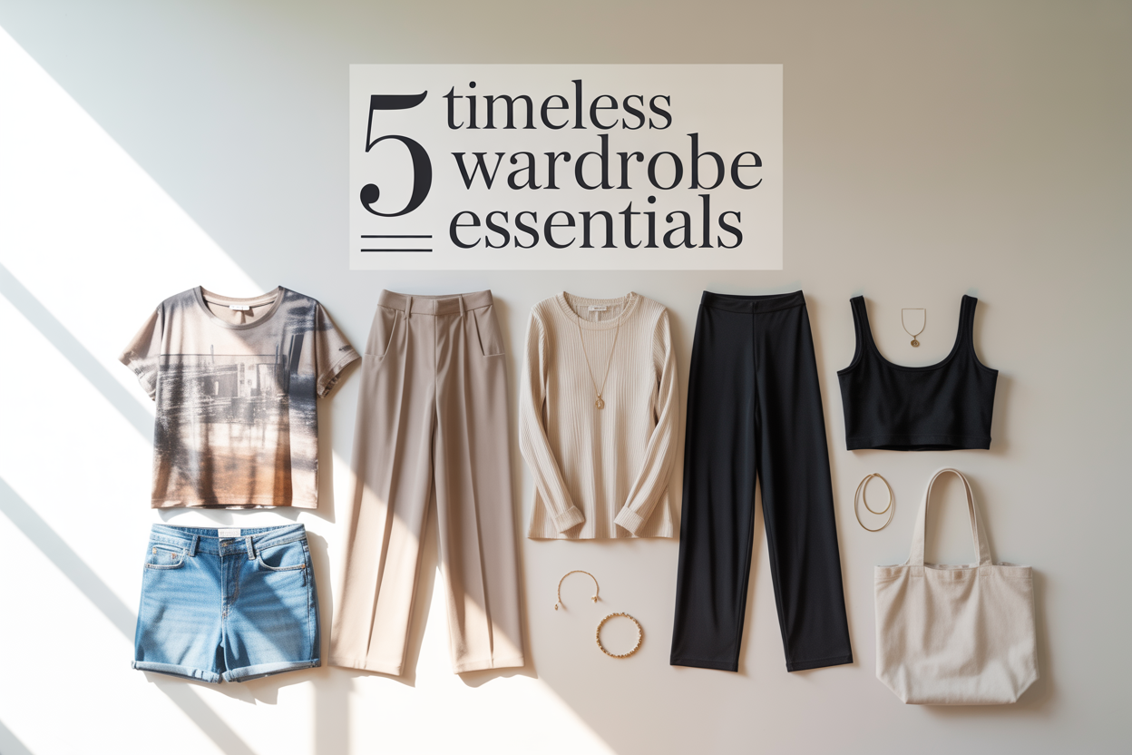 Five Timeless Wardrobe Pieces Five timeless wardrobe pieces every woman needs