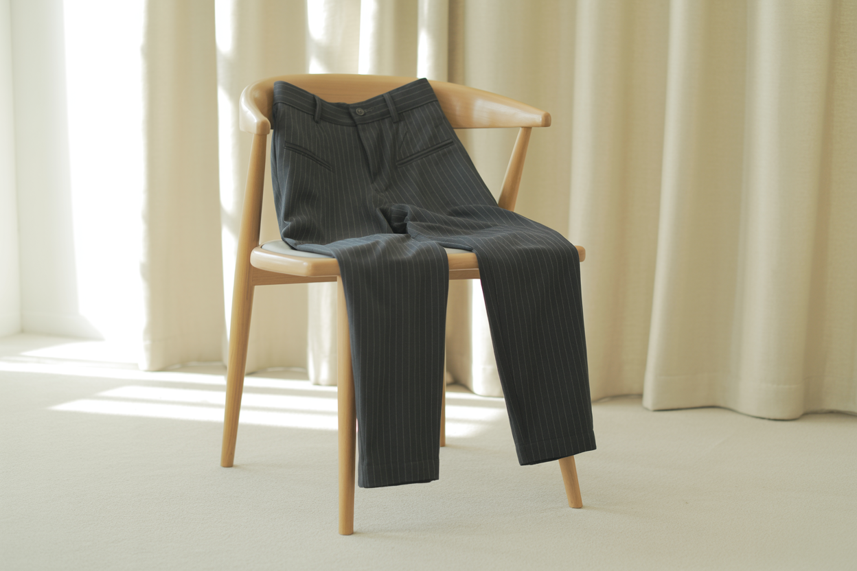 Well-Fitted Pants Wardrobe Basic Well-fitted pants as a quiet basic wardrobe piece