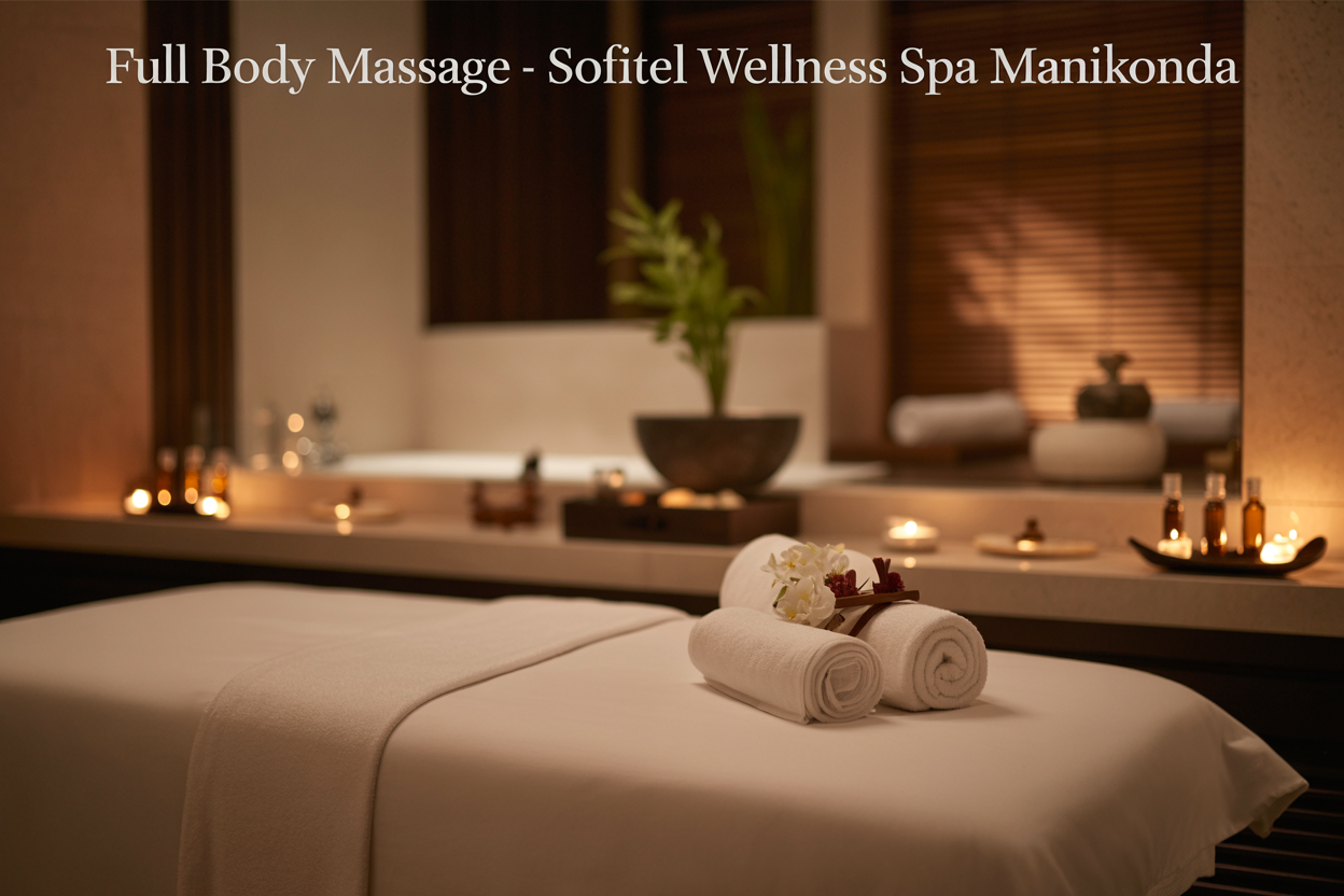 Full Body Massage in Manikonda—the sofitel wellness spa 
 