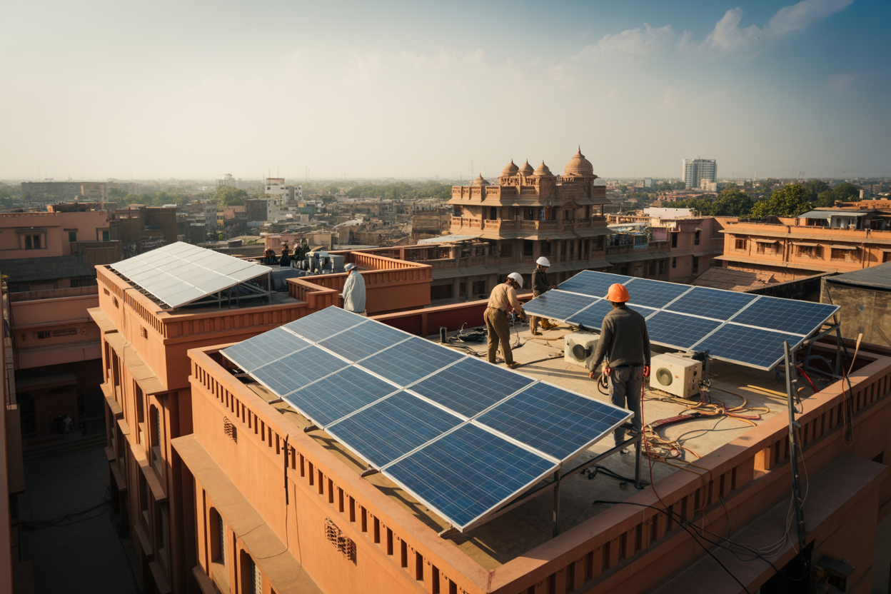 Top Solar Installation Companies Operating in Rajkot