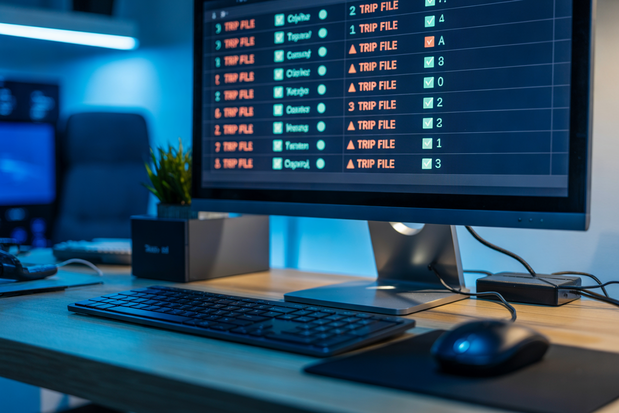 Validating Trip Files for Accuracy and Completeness