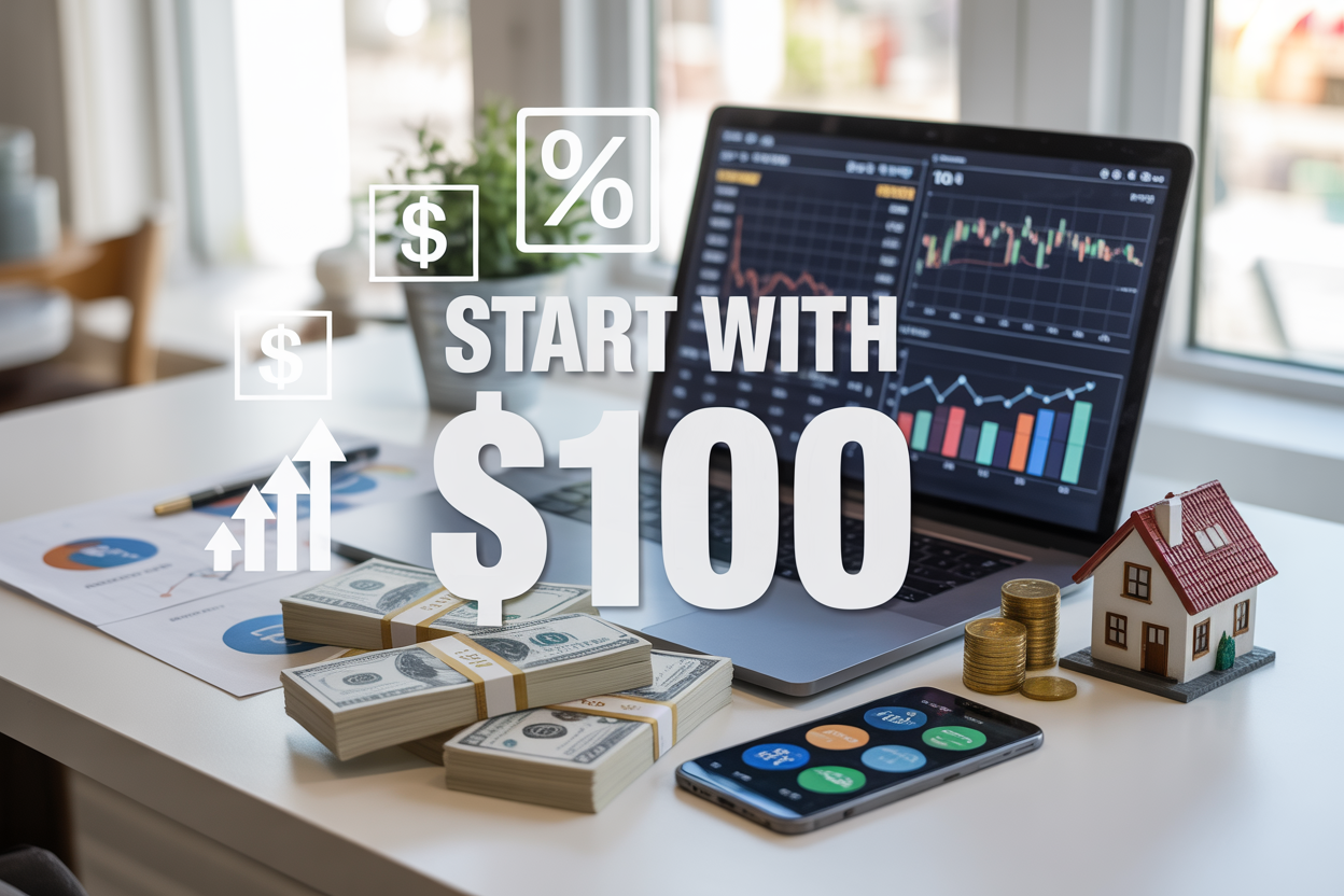 Passive income ideas with $100: investing in REITs for beginners to earn dividends and grow wealth in 2026