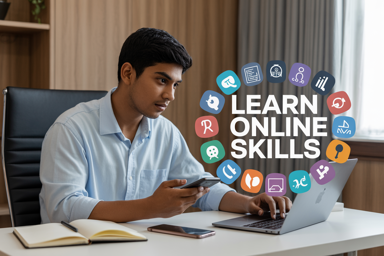 Online Skills Kaise Seekhe Beginners Ke Liye (2026)