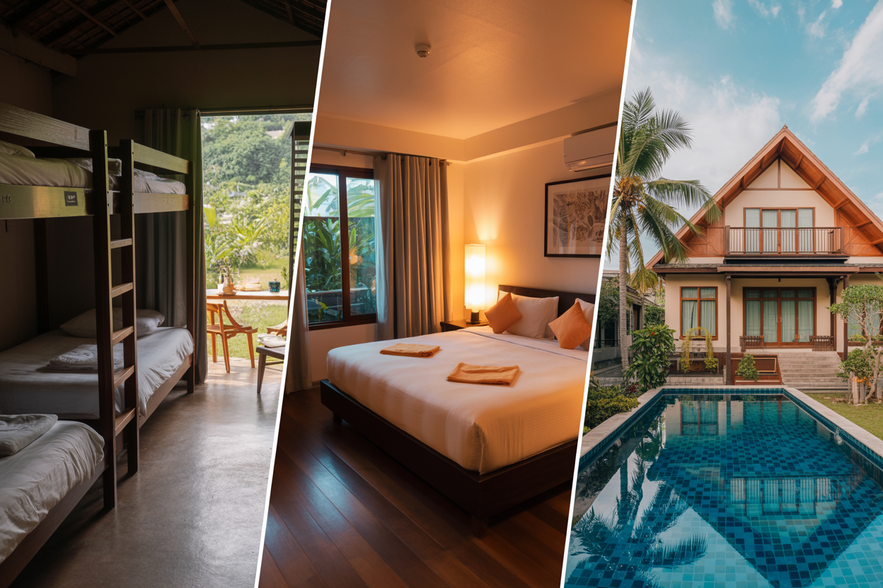 Accommodation Options for Every Comfort Level