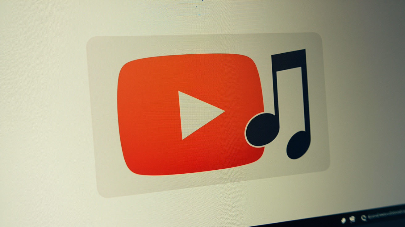 Create a realistic image of a simple, basic YouTube to MP3 converter interface displayed on a computer screen, showing a minimalist design with limited features, representing an ordinary or standard conversion tool without any advanced options or enhancements.